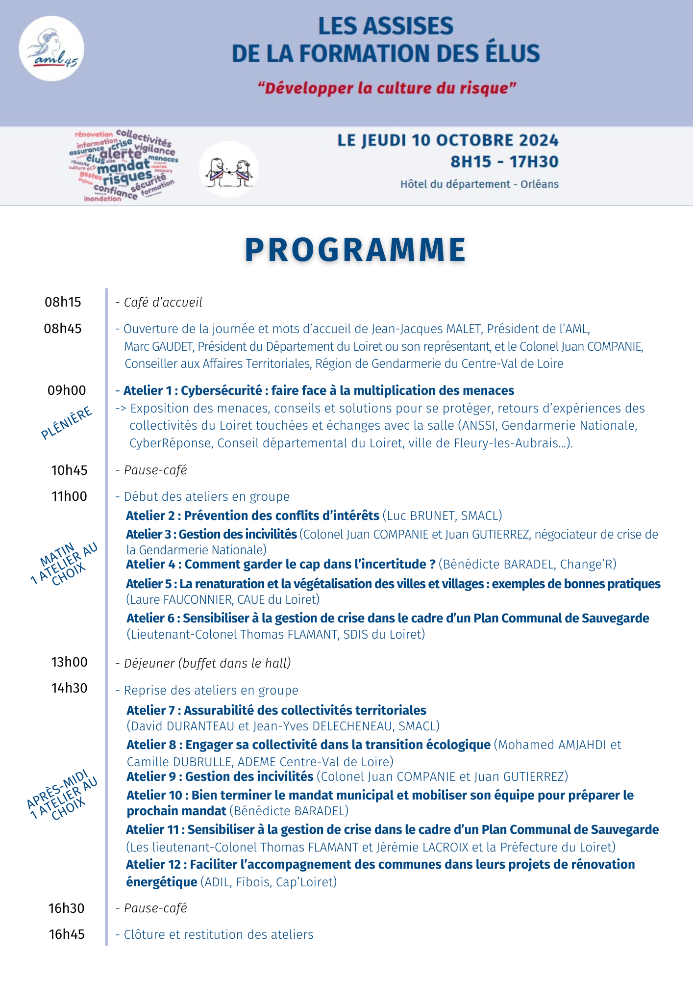 Programme Assises